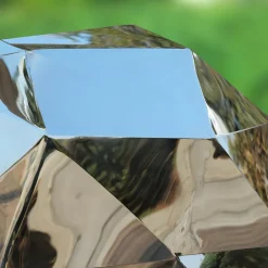 Wildlife|Stags & Deers^Statues & Sculptures Deer 168cm Geometric Metal Garden Sculpture