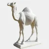 Wildlife|Modern^Statues & Sculptures Desert Camel 160cm White Marble Garden Statue v2