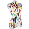 Figurative|Table Top^Statues & Sculptures Divine Torso 50cm Multicolour Resin Indoor Sculpture
