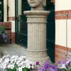 Plinths & Pedestals^Statues & Sculptures Doric Column 76cm Stone Garden Pedestal