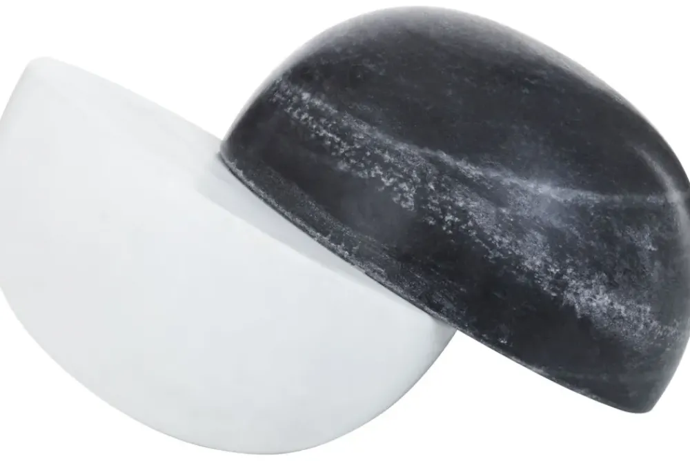 Table Top|Abstract^Statues & Sculptures Dual Eclipse 15cm Marble Indoor Sculptures