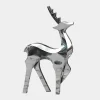 Wildlife|Stags & Deers^Statues & Sculptures Dynamic Deer 158cm Metal Garden Sculpture