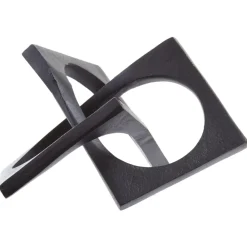 Table Top|Abstract^Statues & Sculptures Dynamic Horizons 13cm Black Metal Indoor Sculpture