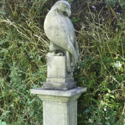 Eagles|Modern^Statues & Sculptures Eagle on Athenian Pedestal Modern Stone Garden Statue