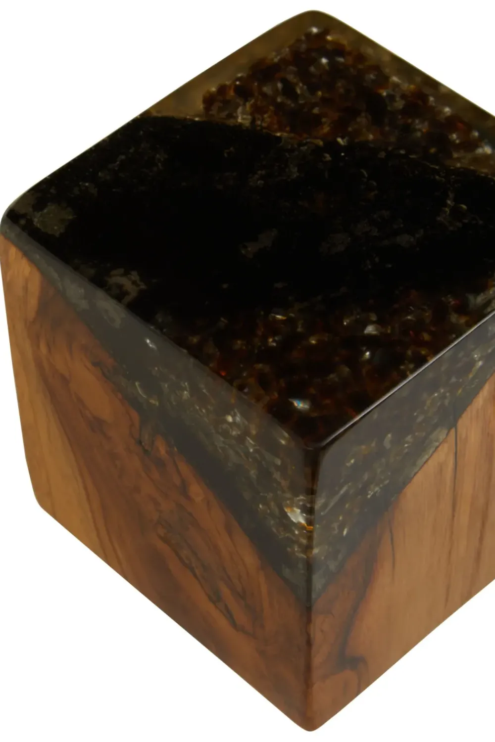 Contemporary^Statues & Sculptures Earths Core 10cm Wood Indoor Sculpture