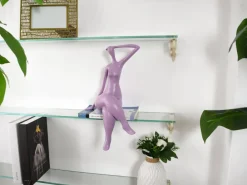 Figurative|Table Top^Statues & Sculptures Elegant Grace 38cm Violet Resin Indoor Sculpture