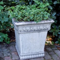 Large|Square^Statues & Sculptures Empire Urn Stone Garden Planter