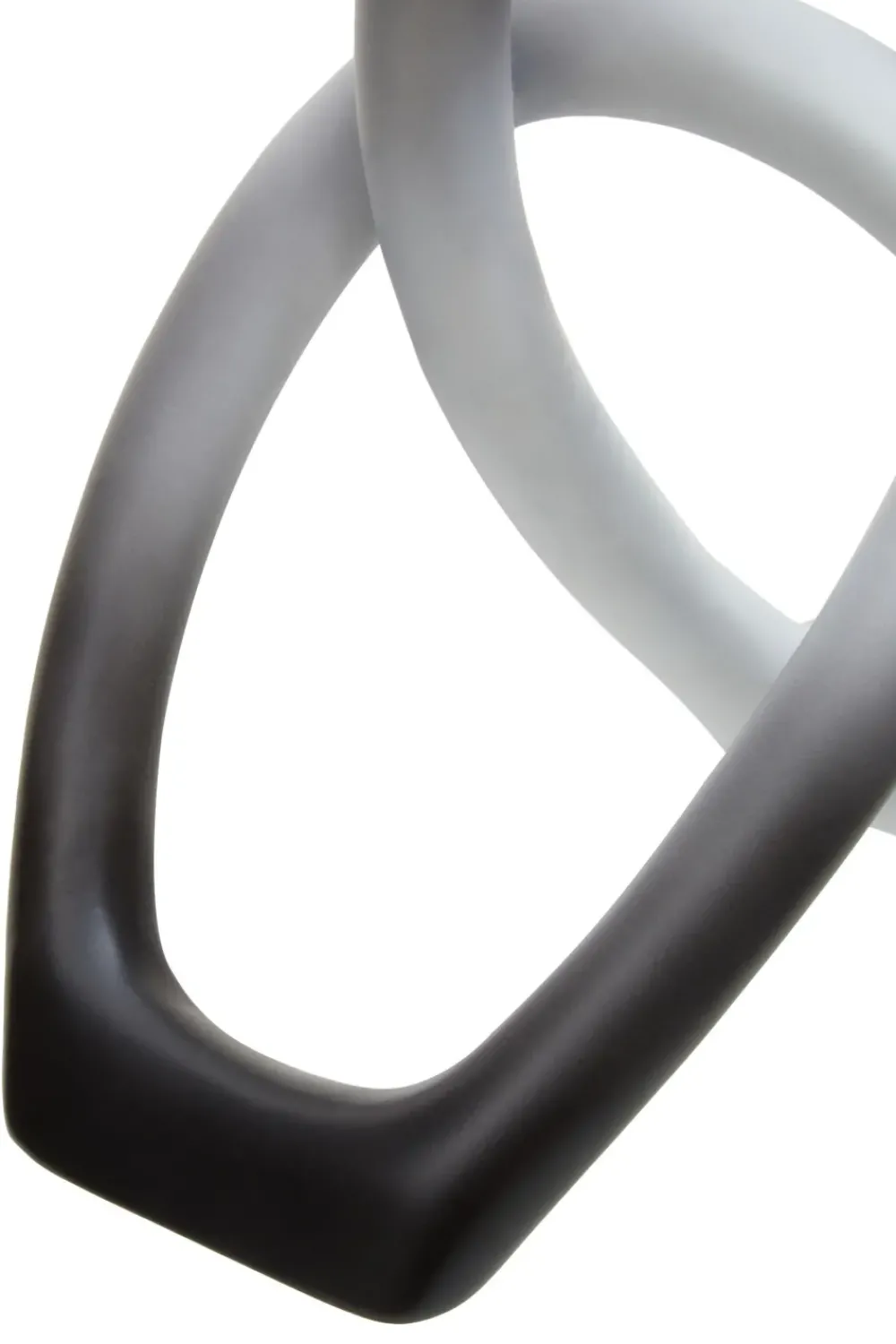 Table Top|Abstract^Statues & Sculptures Eternal Curves 19cm Black & White Resin Indoor Sculpture