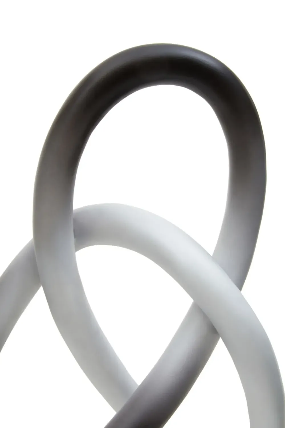 Table Top|Abstract^Statues & Sculptures Eternal Curves 19cm Black & White Resin Indoor Sculpture