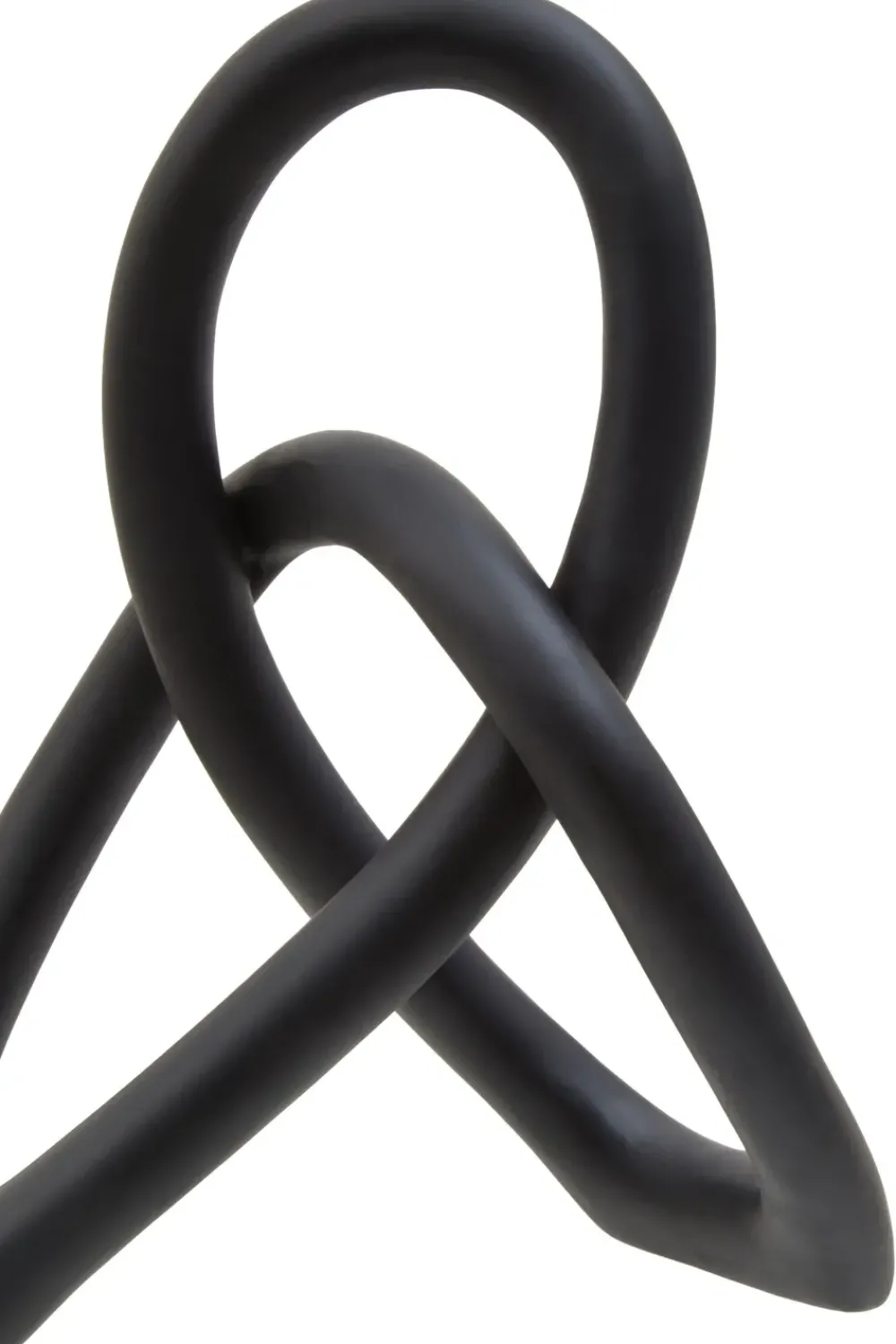 Table Top|Abstract^Statues & Sculptures Eternal Curves 19cm Black Resin Indoor Sculpture