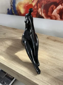 Figurative|Table Top^Statues & Sculptures Eternal Grace 21cm Black Resin Indoor Sculpture