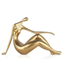 Figurative|Table Top^Statues & Sculptures Eternal Grace 21cm Gold Resin Indoor Sculpture
