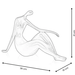 Figurative|Table Top^Statues & Sculptures Eternal Grace 21cm White Resin Indoor Sculpture