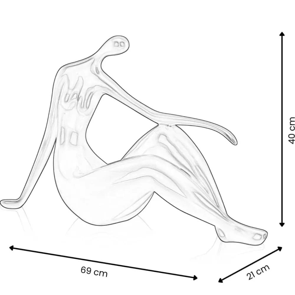 Figurative|Table Top^Statues & Sculptures Eternal Grace 40cm White Resin Indoor Sculpture