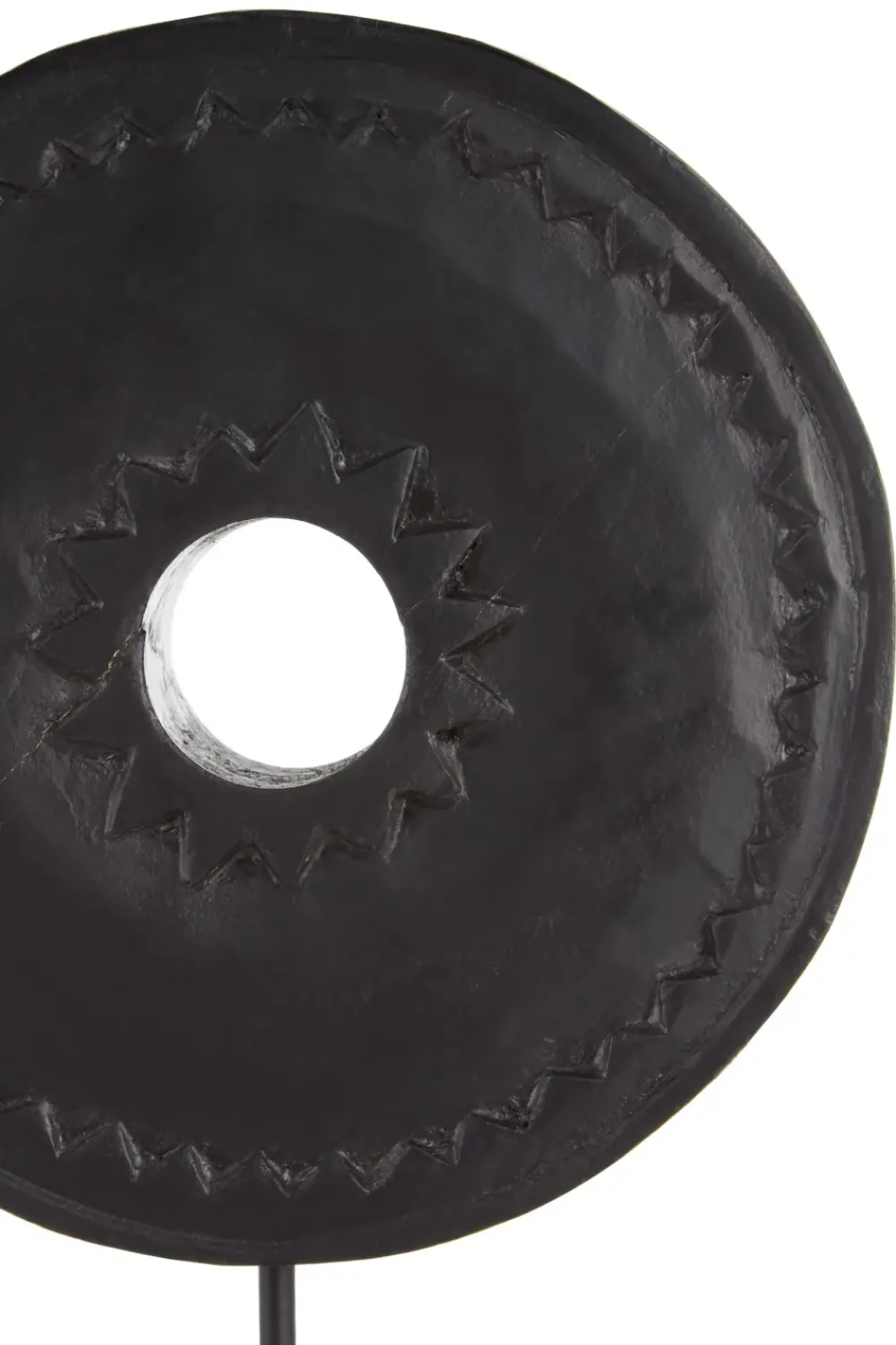 Table Top|Abstract^Statues & Sculptures Eternal Loop 44cm Black Wood Indoor Sculpture