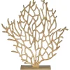 Table Top|Contemporary^Statues & Sculptures Euphoric Coral 40cm Gold Metal Indoor Sculpture