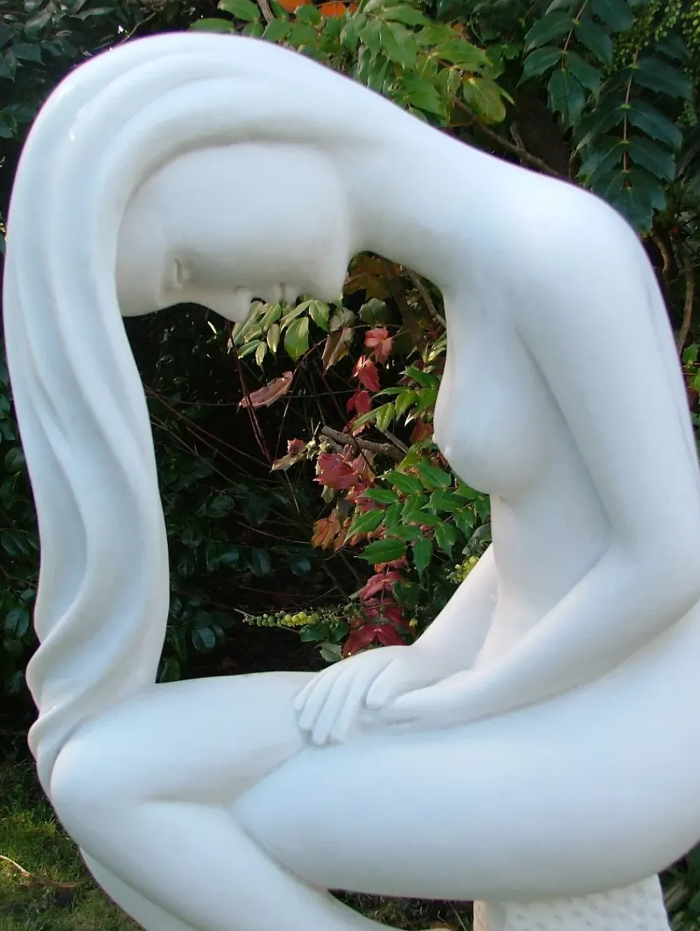 Modern^Statues & Sculptures Europa 110cm Marble Resin Garden Statue