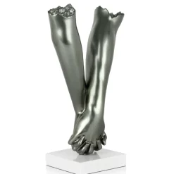 Table Top|Contemporary^Statues & Sculptures Everlasting Embrace 44cm Anthracite Resin Indoor Sculpture