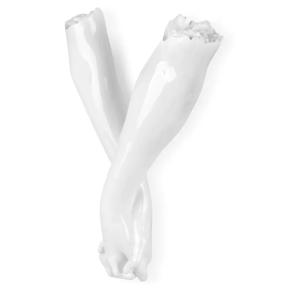 Wall Art|Contemporary^Statues & Sculptures Everlasting Embrace 55cm White Resin Wall Sculpture