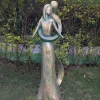 Modern^Statues & Sculptures Everlasting Love 85cm Aged Bronze Resin Garden Statue