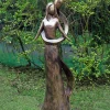 Contemporary^Statues & Sculptures Everlasting Love 118cm Bronze Resin Garden Statue