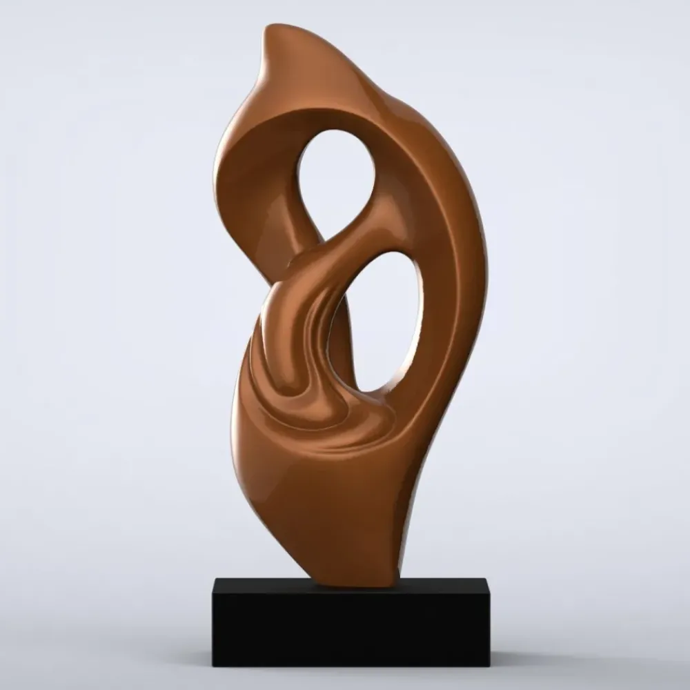 Table Top|Contemporary^Statues & Sculptures Evolution Contemporary Indoor Sculpture - 16 Colour Options