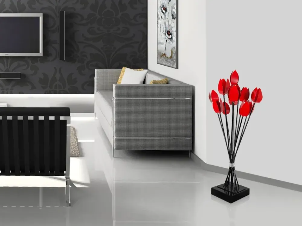 Table Top|Floor Standing^Statues & Sculptures Floral Awakening 91cm Metal Indoor Sculpture