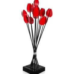 Table Top|Floor Standing^Statues & Sculptures Floral Awakening 91cm Metal Indoor Sculpture