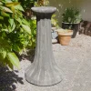 Plinths & Pedestals^Statues & Sculptures Fluted Column Stone Garden Pedestal