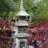 Pagodas^Statues & Sculptures Four Piece Japanese Pagoda Stone Garden Ornament
