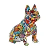 Table Top|Animals^Statues & Sculptures French Bulldog 30cm Comic Art Resin Indoor Sculpture