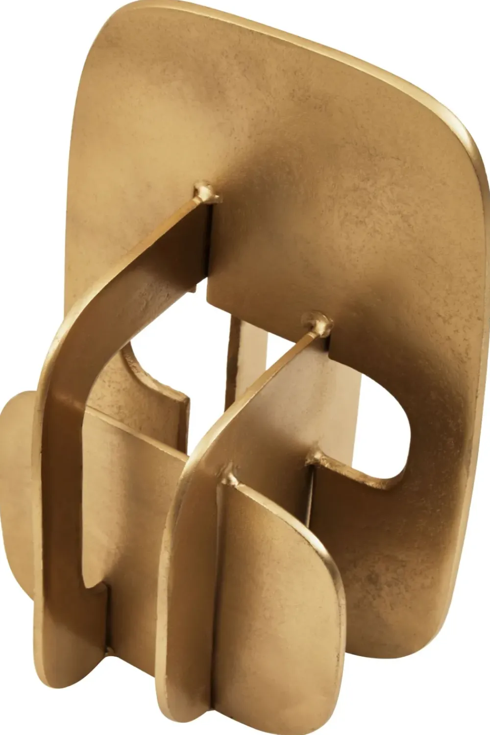 Table Top|Abstract^Statues & Sculptures Fusion 33cm Gold Metal Indoor Sculpture