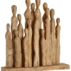 Table Top|Abstract^Statues & Sculptures Fusion of Souls 49cm Wood Indoor Sculpture