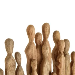 Table Top|Abstract^Statues & Sculptures Fusion of Souls 49cm Wood Indoor Sculpture