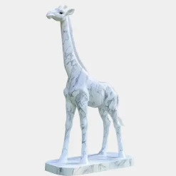 Wildlife|Modern^Statues & Sculptures Gigantic Giraffe 350cm White Marble Garden Statue v6