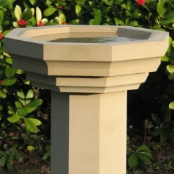 Bird Baths^Statues & Sculptures Gothic Design Stone Garden Birdbath