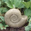 Water Features^Statues & Sculptures Grand Ammonite Fossil Stone Garden Water Feature