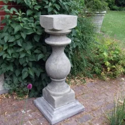 Plinths & Pedestals^Statues & Sculptures Grand Baluster Column Stone Garden Pedestal
