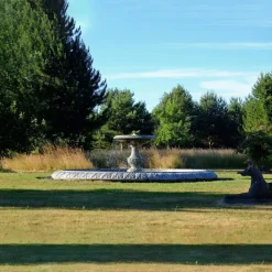 Water Features^Statues & Sculptures Grand Single Tier 4m Emerald Marble Stone Water Fountain Feature