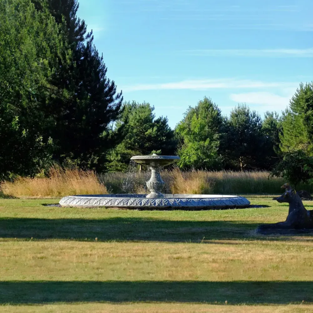 Water Features^Statues & Sculptures Grand Single Tier 4m Emerald Marble Stone Water Fountain Feature