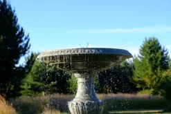 Water Features^Statues & Sculptures Grand Single Tier 4m Emerald Marble Stone Water Fountain Feature