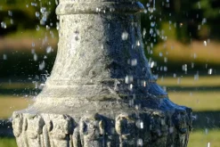 Water Features^Statues & Sculptures Grand Single Tier 4m Emerald Marble Stone Water Fountain Feature