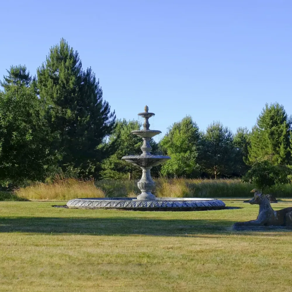 Water Features^Statues & Sculptures Grand Triple Tier 4m Emerald Marble Stone Water Fountain Feature