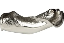 Table Top|Contemporary^Statues & Sculptures Harmonic Leaf 17cm Silver Metal Indoor Sculpture