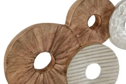 Table Top|Abstract^Statues & Sculptures Hollow Orb 35cm Wood Indoor Sculpture