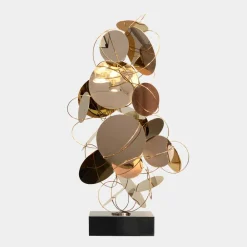 Table Top|Floor Standing^Statues & Sculptures Holo Drift 93cm Copper Metal Indoor Sculpture