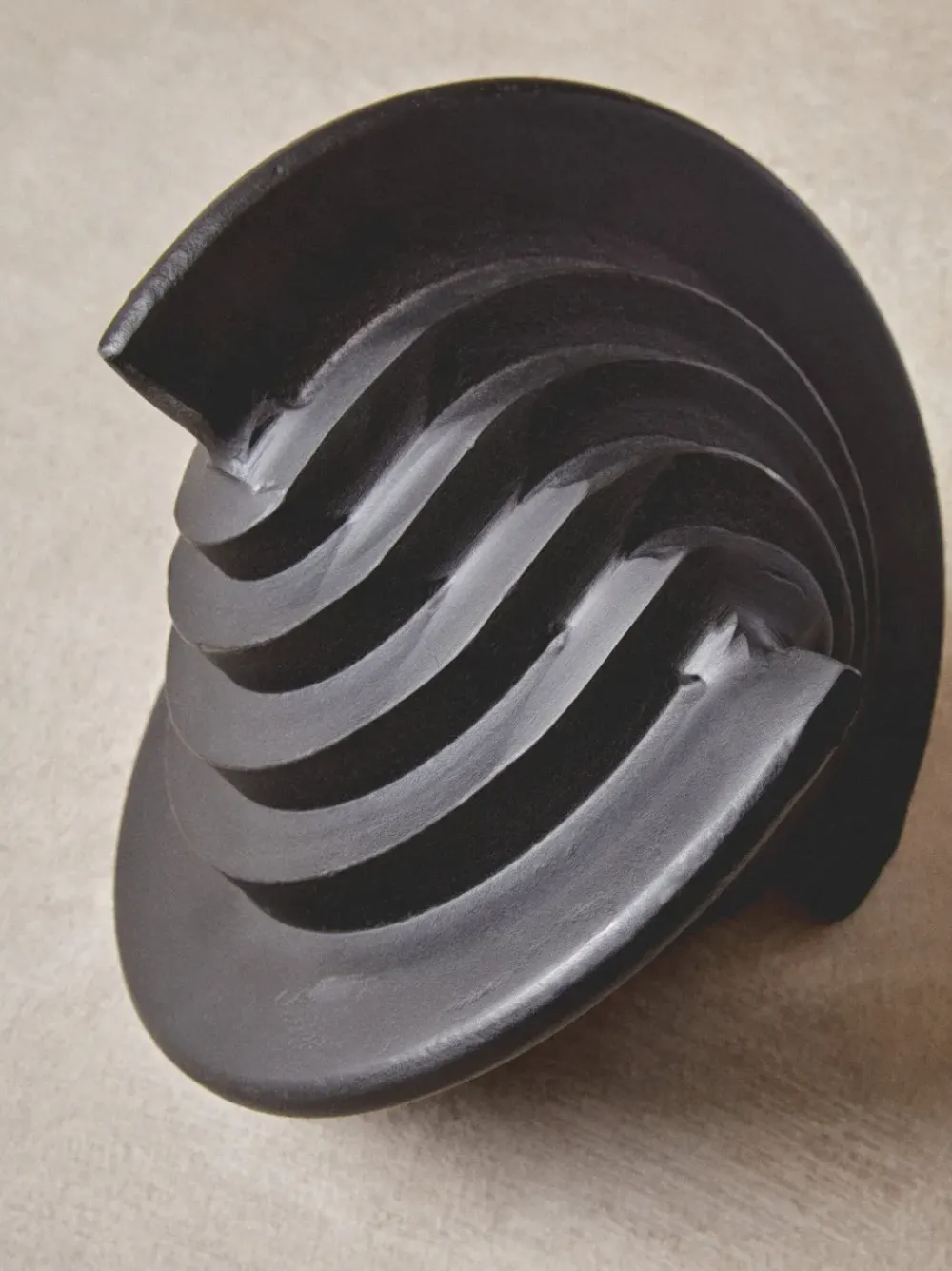 Table Top|Abstract^Statues & Sculptures Inception 17cm Black Metal Indoor Sculpture