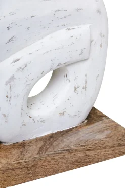 Table Top|Abstract^Statues & Sculptures Infinite Quartet 61cm White Wood Indoor Sculpture