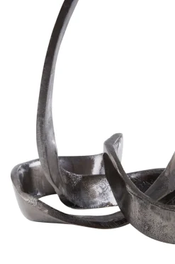 Table Top|Abstract^Statues & Sculptures Infinity Knot 22cm Black Metal Indoor Sculpture