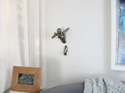 Figurative|Wall Art^Statues & Sculptures Infinity Woman 28cm Anthracite Resin Wall Sculpture